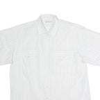 GIANCARLO VITALI Mens Shirt White Striped L