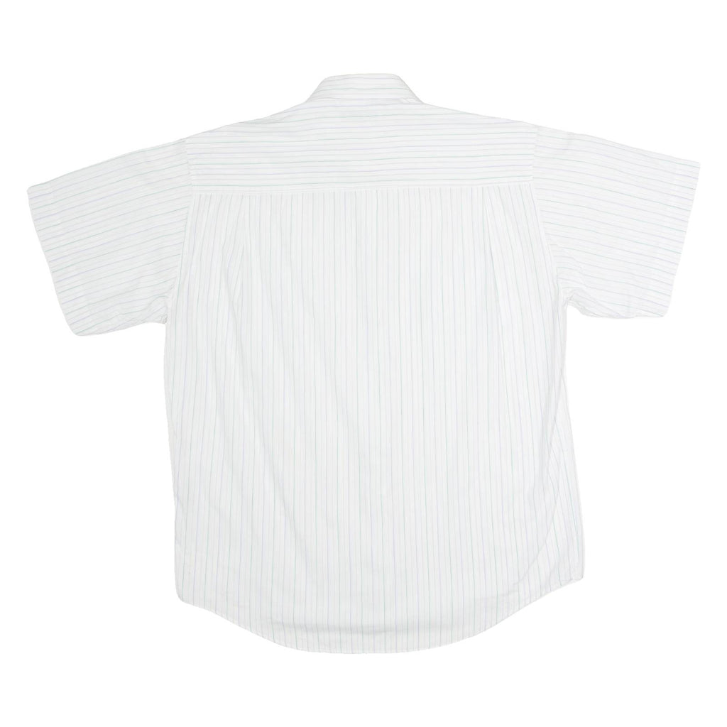 GIANCARLO VITALI Mens Shirt White Striped L