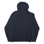 NIKE Mens Navy Blue Cotton Blend Pullover Hoodie L CDM Soccer Sweatshirt