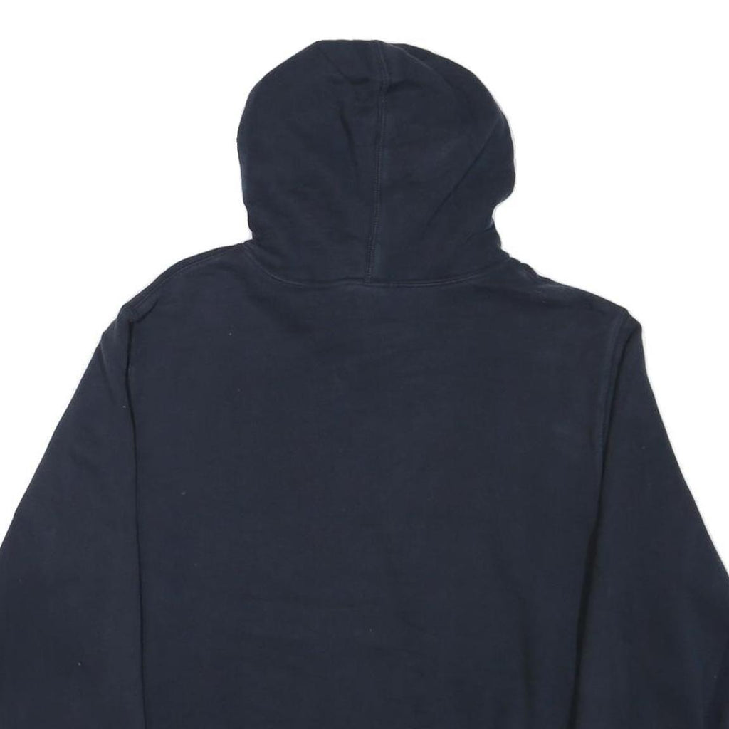 NIKE Mens Navy Blue Cotton Blend Pullover Hoodie L CDM Soccer Sweatshirt