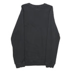 ADIDAS Mens Black Originals Crew Neck S Cotton Logo Sweatshirt Casual