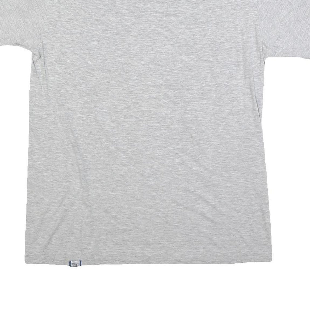 JOHNNY CUPCAKES Mens Grey & Navy Wiffleball Graphic T-Shirt M Short Sleeve Crew