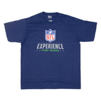 FANATICS NFL Experience Times Square Mens T-Shirt Blue USA XL