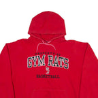 Gym Rats Basketball Mens Red Hoodie USA L