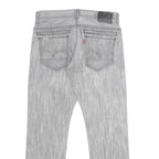 LEVI'S Mens Regular Fit Blue Denim Straight Jeans W32 L32 Classic Zip Pocket