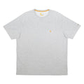 CARHARTT Mens Grey Crew Neck XL Plain Cotton Blend T-Shirt Pocket Logo
