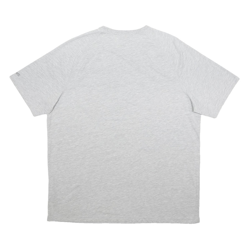 CARHARTT Mens Grey Crew Neck XL Plain Cotton Blend T-Shirt Pocket Logo