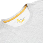 CARHARTT Mens Grey Crew Neck XL Plain Cotton Blend T-Shirt Pocket Logo