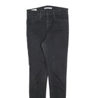 LEVI'S 720 Womens Jeans Black Slim Skinny Denim Medium W28 L32 Stretch Comfort