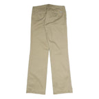 CARHARTT Womens Cotton Blend Beige Relaxed Straight Trousers W31 L32 Casual