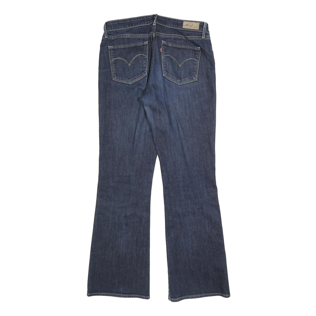 LEVI'S Womens Regular Fit Bootcut Denim Blue Cotton Blend Jeans W30 L32
