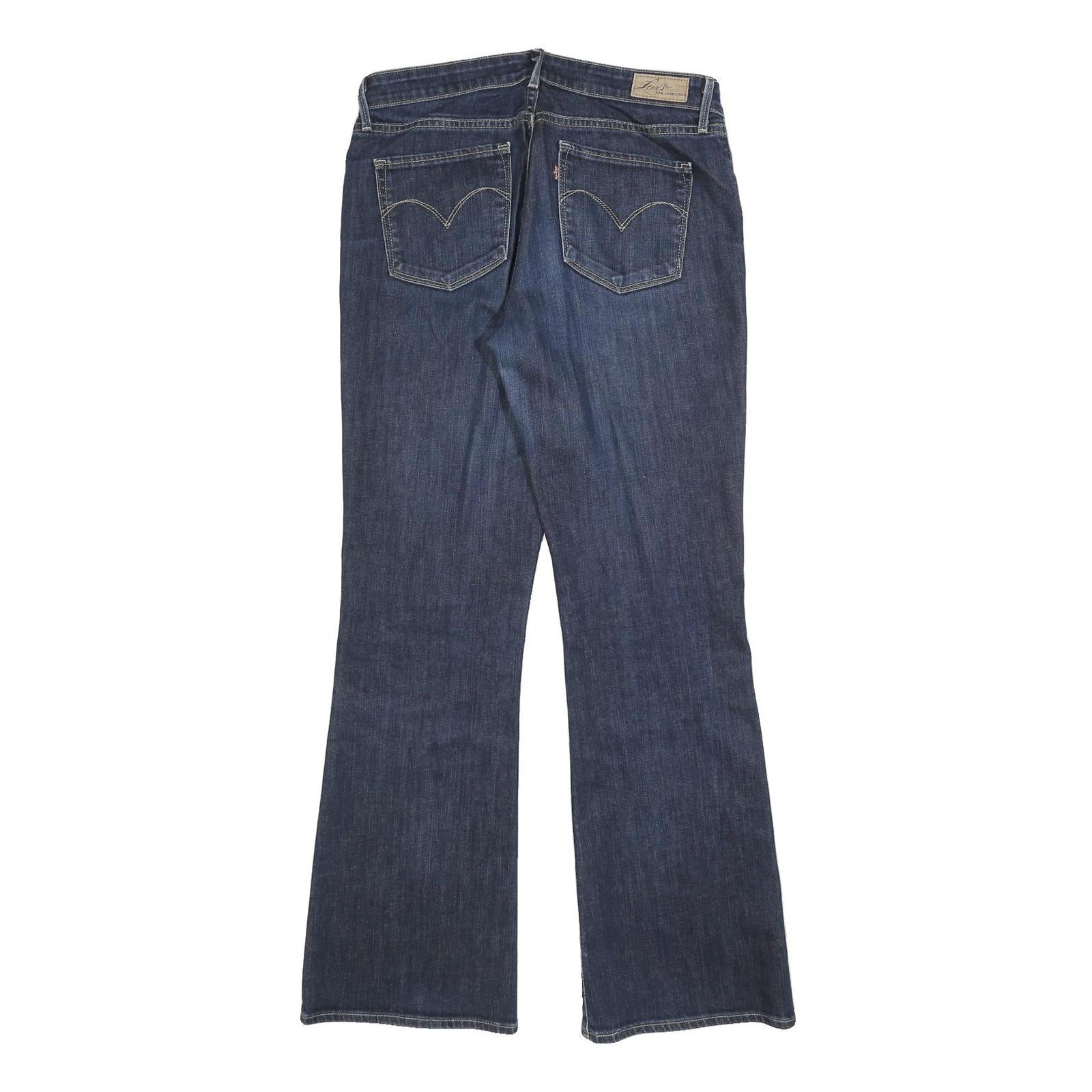 LEVI'S Womens Regular Fit Bootcut Denim Blue Cotton Blend Jeans W30 L32