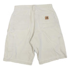 CARHARTT Mens Shorts Beige Casual Plain M W30 Cotton Blend Workwear