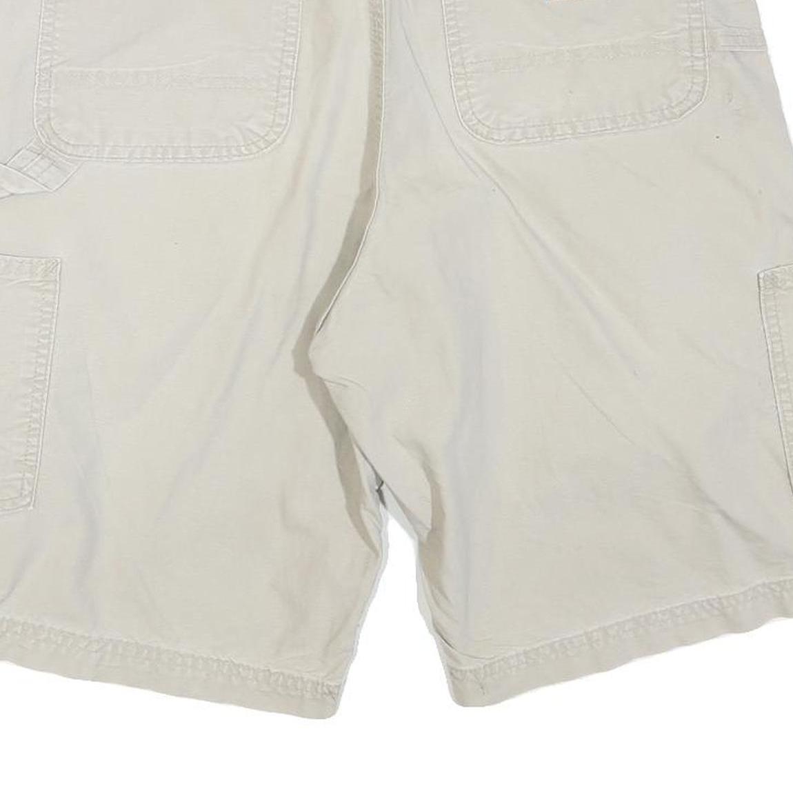 CARHARTT Mens Shorts Beige Casual Plain M W30 Cotton Blend Workwear
