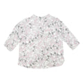 DOROTHY PERKINS Womens White Pink Butterfly Printed Blouse 3/4 Sleeve Round Neck