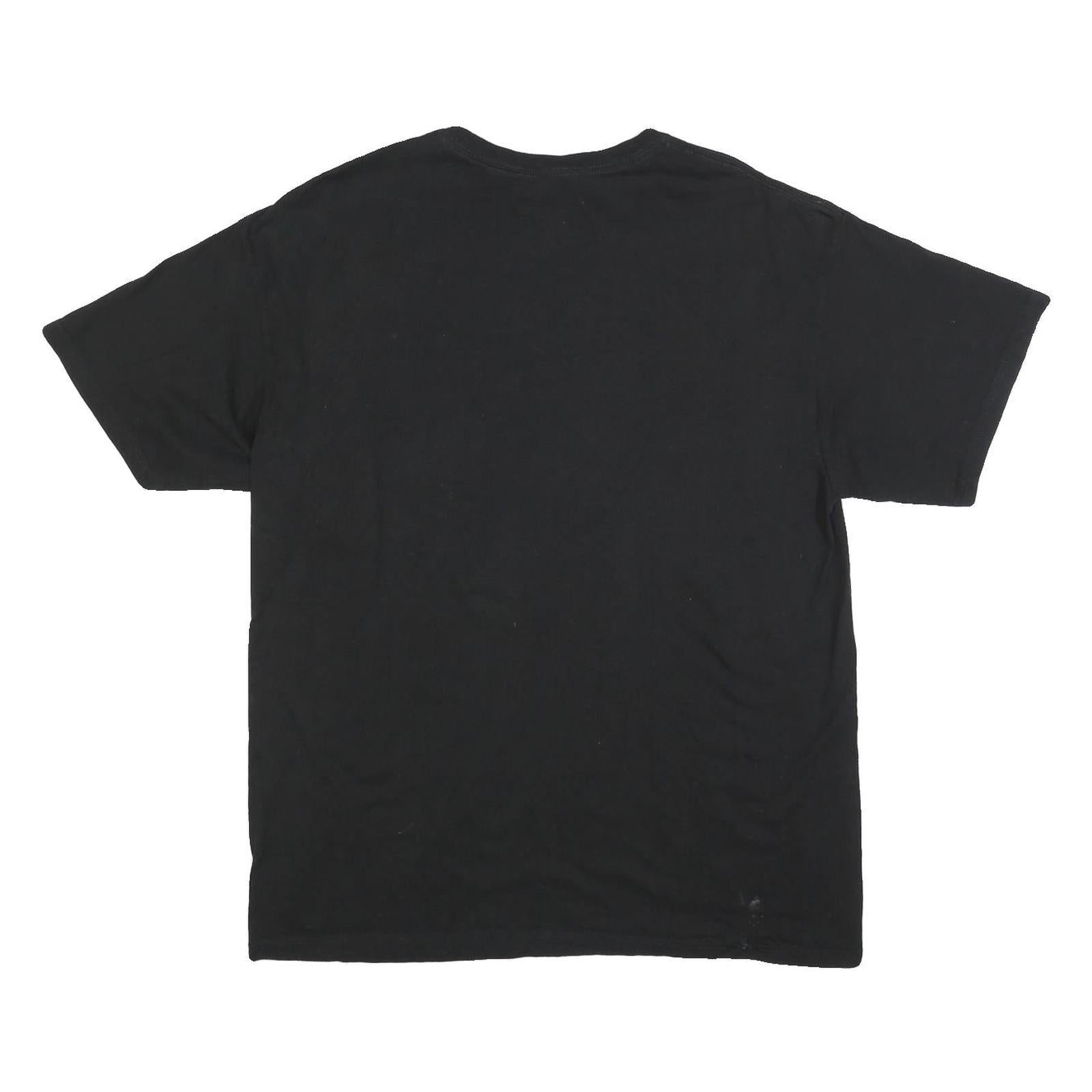 JANSPORT Mens Black Graphic T-Shirt XL Short Sleeve Crew Neck NKU Dad Norse