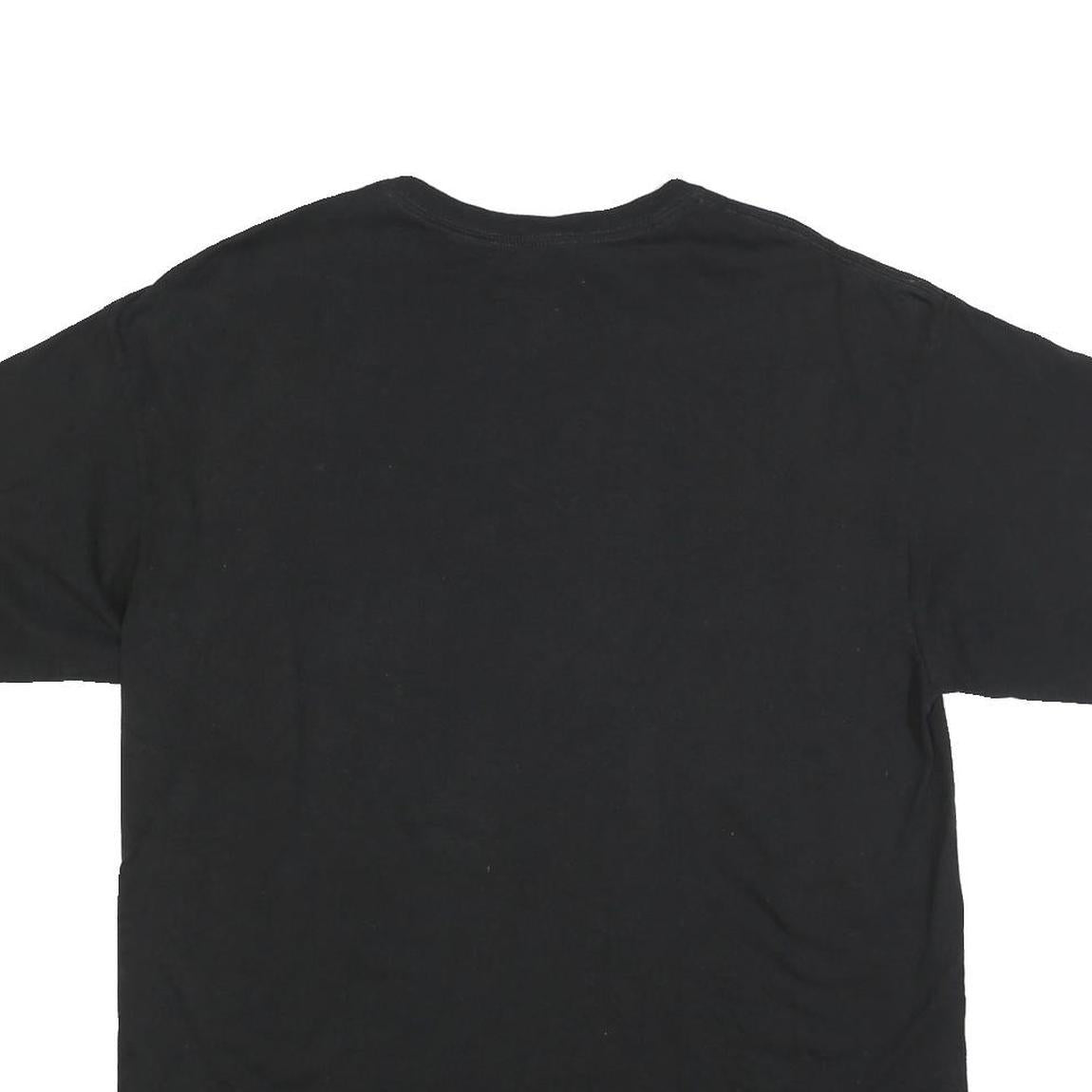 JANSPORT Mens Black Graphic T-Shirt XL Short Sleeve Crew Neck NKU Dad Norse