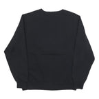 RUSSELL ATHLETIC Mens Black Western Mustangs Crew Neck L Sweatshirt Cotton Blend