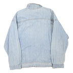 LEVI'S Mens Light Blue Cotton Blend Denim Trucker XL Button Vintage Jacket