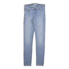 LEVI'S 711 Womens Jeans Blue Slim Skinny Denim Medium W29 L34 Authentic