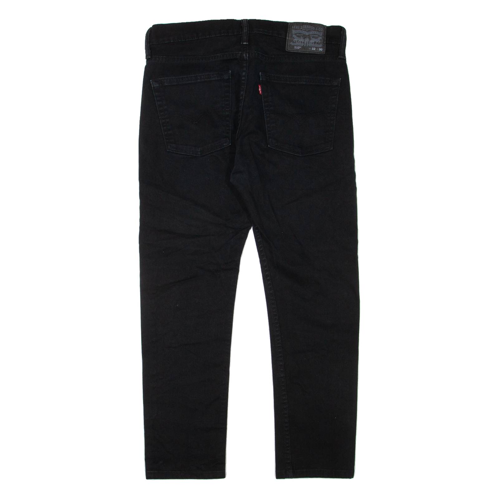 LEVI'S 510 Jeans Mens Black Slim Skinny W32 L25