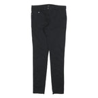 H&M Womens Slim Black Jeans Denim W30 L30 Zip Cotton Blend Skinny Fit
