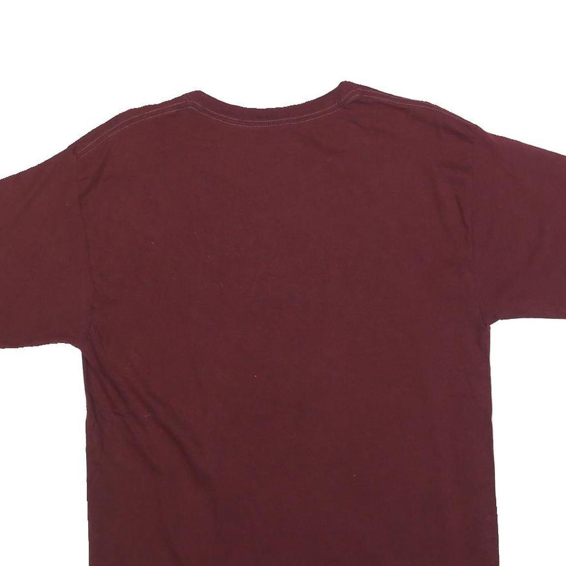 CHAMPION Mens Maroon Texas Aggies Graphic T-Shirt M Short Sleeve Crew Neck