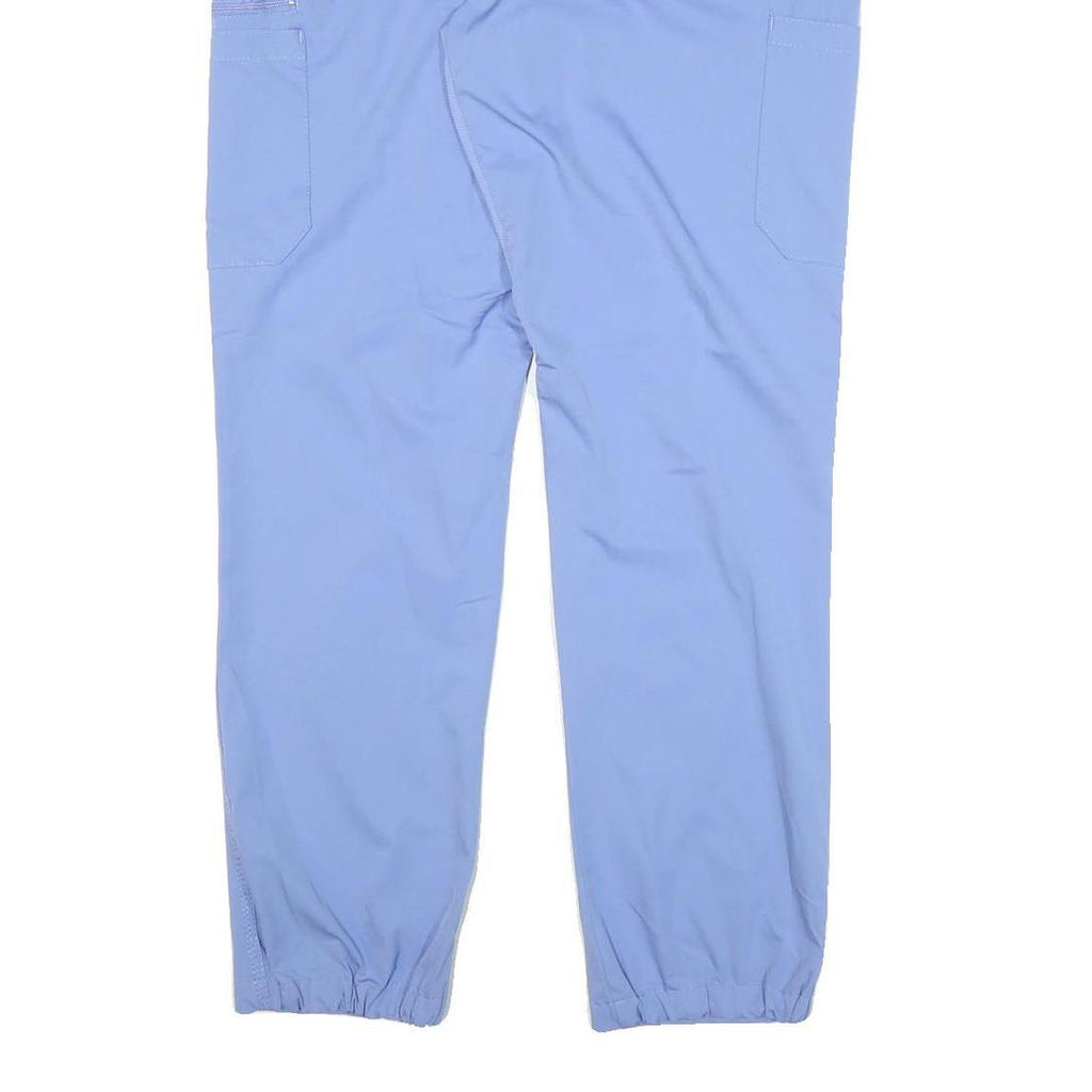 CARHARTT Mens Regular Blue Drawstring Casual Trousers W32 L30 Workwear