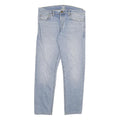 CARHARTT Mens Slim Light Blue Denim Jeans W33 L28 Zip Cotton Blend Classic Fit