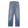 LEVI'S 501 Mens Jeans Blue Regular Straight Denim Medium W26 L28 Classic Fit