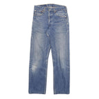 LEVI'S 501 Mens Jeans Blue Regular Straight Denim Medium W26 L28 Classic Fit