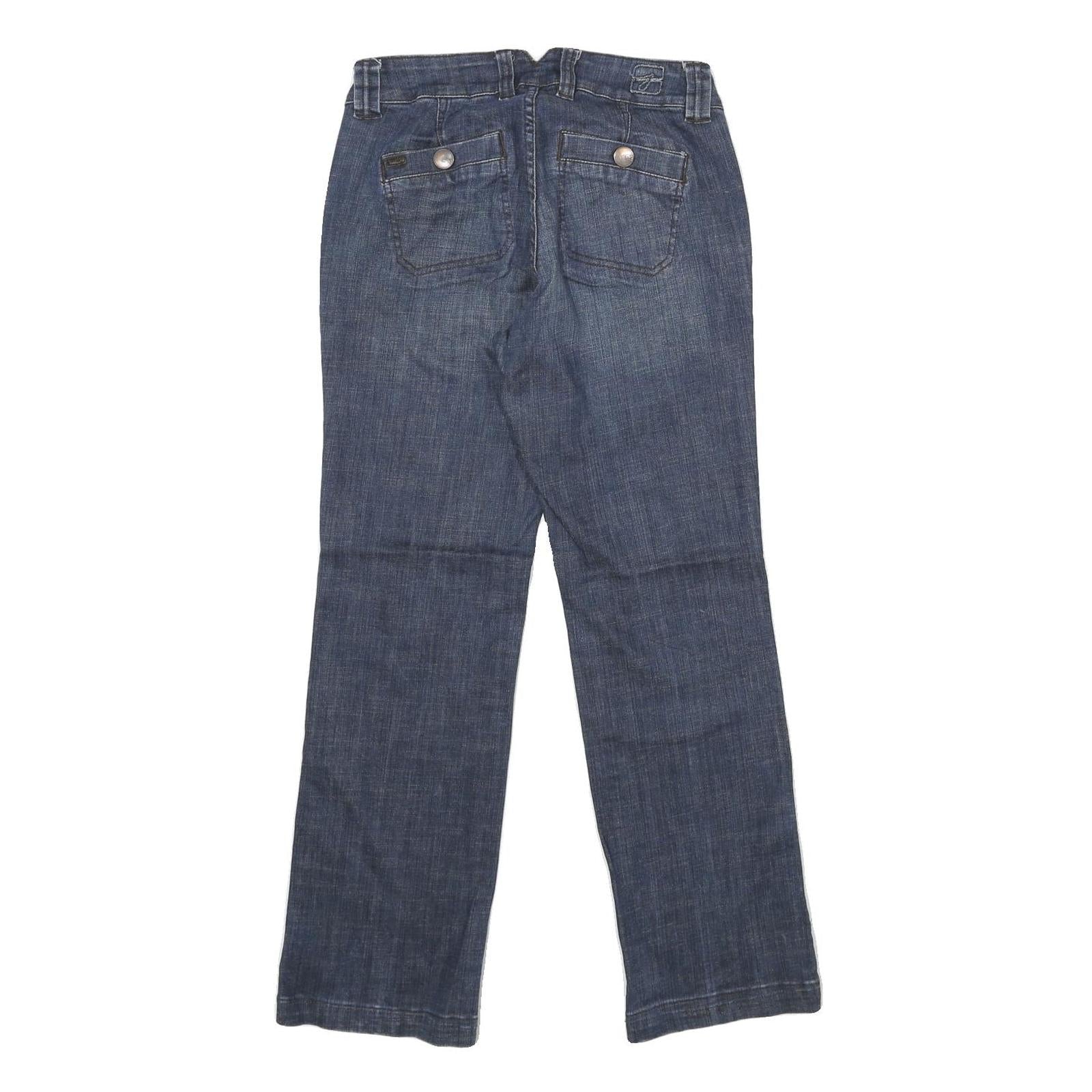 JAG Womens Jeans Blue Regular Straight Denim Medium W28 L30 Classic Zip Pockets