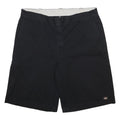 DICKIES Mens Shorts Black Casual Classic 2XL W42 Workwear Cotton Blend