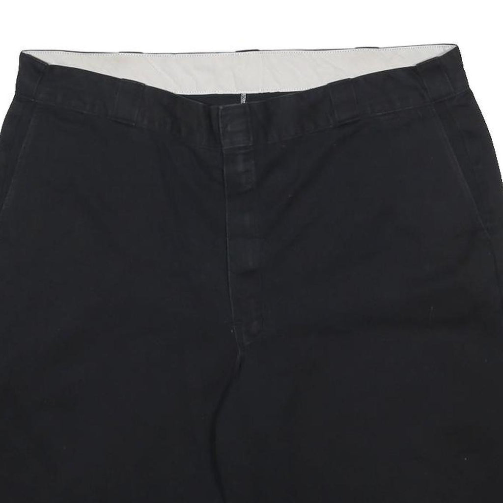 DICKIES Mens Shorts Black Casual Classic 2XL W42 Workwear Cotton Blend