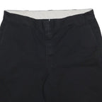 DICKIES Mens Shorts Black Casual Classic 2XL W42 Workwear Cotton Blend