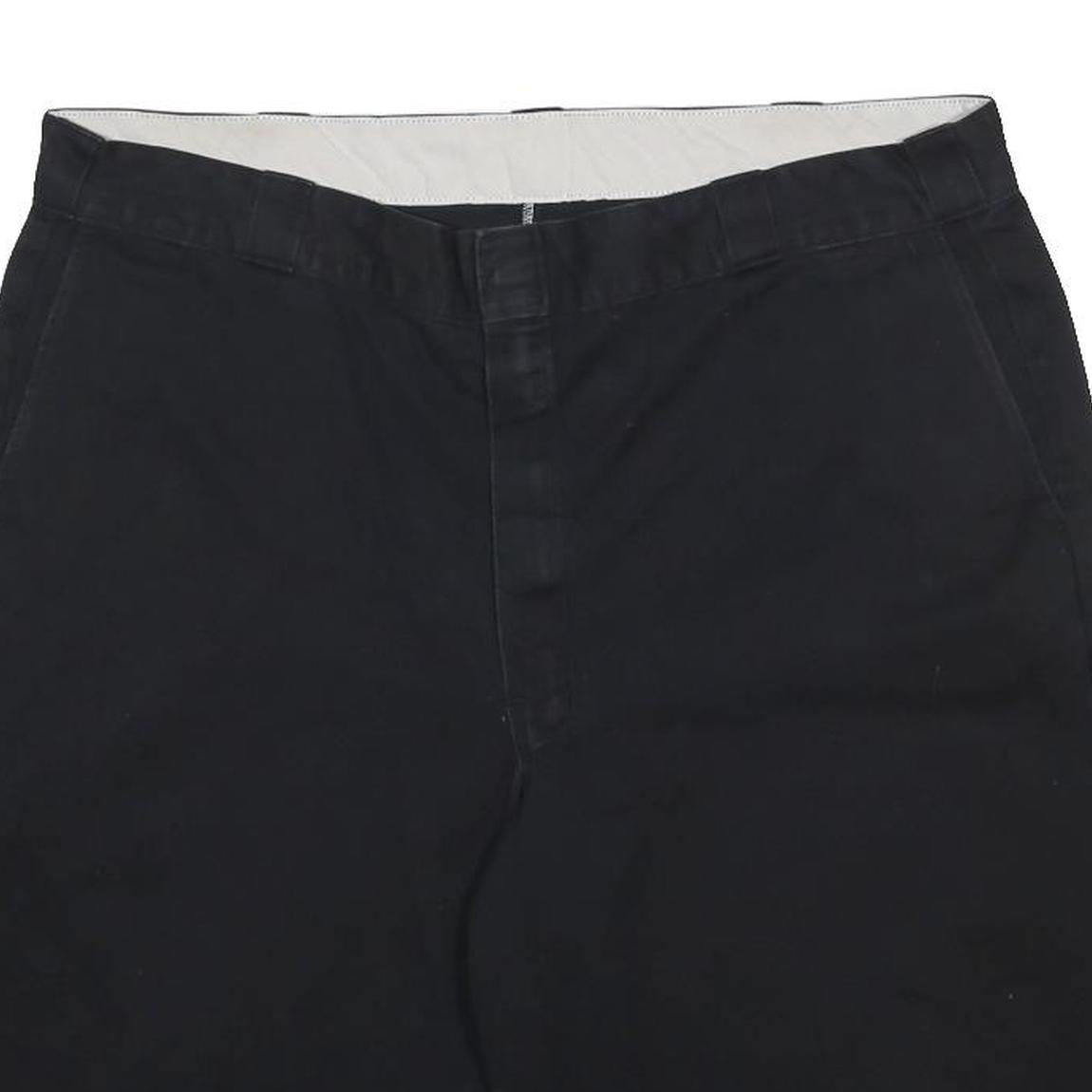 DICKIES Mens Shorts Black Casual Classic 2XL W42 Workwear Cotton Blend
