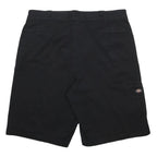 DICKIES Mens Shorts Black Casual Classic 2XL W42 Workwear Cotton Blend
