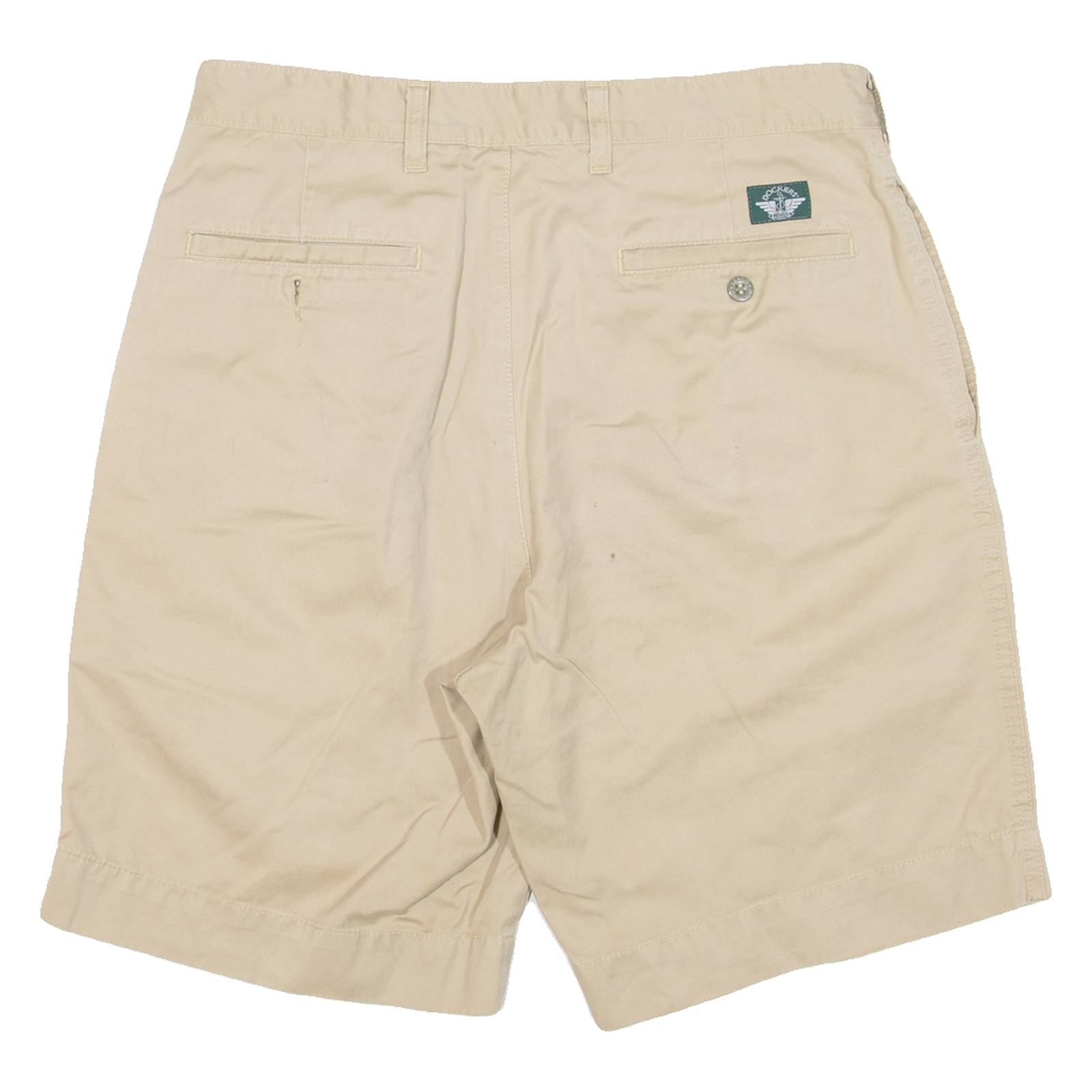 DOCKERS Mens Chino Shorts Beige M W33