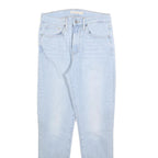 LEVI'S 721 Womens Jeans Blue Slim Skinny Denim Light W27 L28 Stretch Cotton