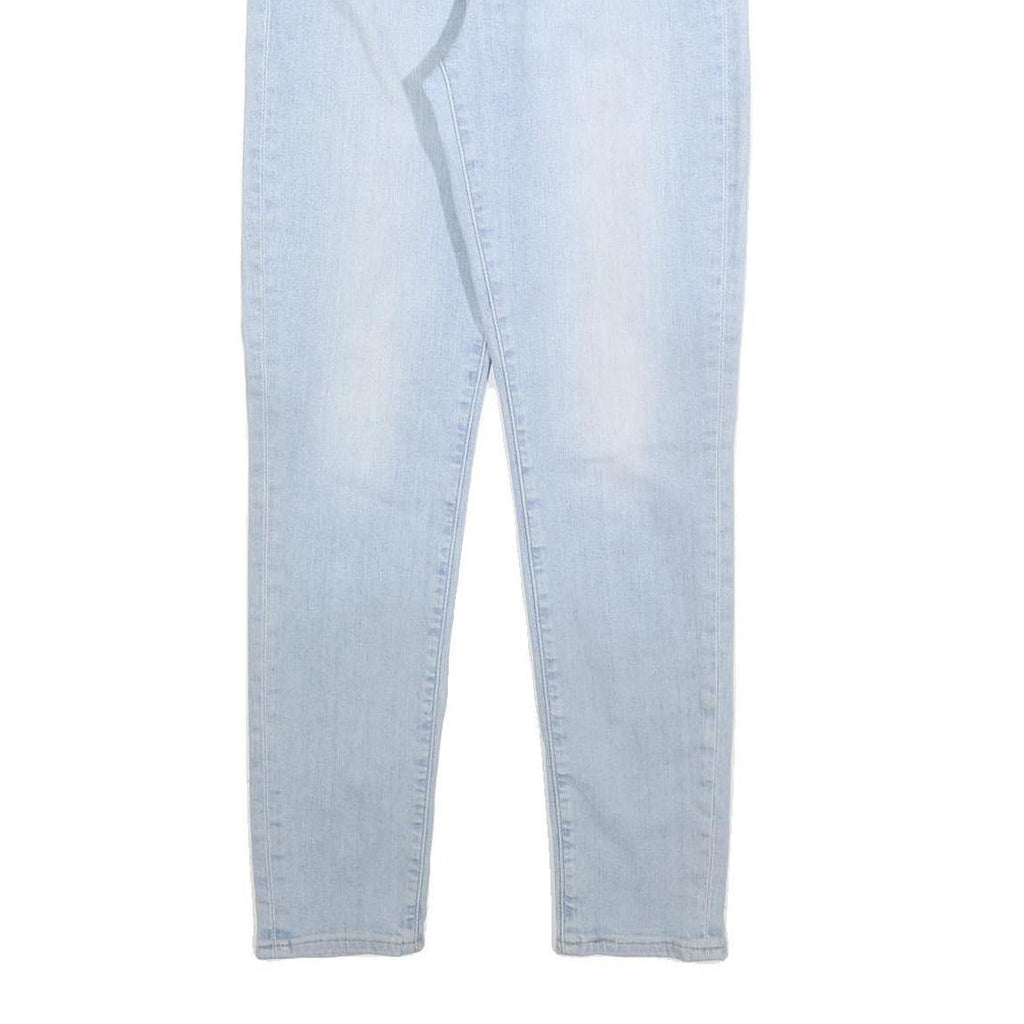 LEVI'S 721 Womens Jeans Blue Slim Skinny Denim Light W27 L28 Stretch Cotton