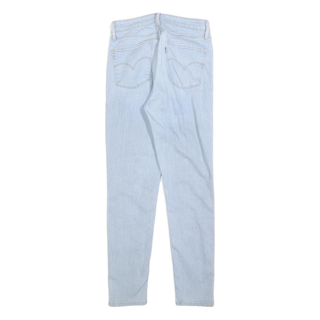 LEVI'S 721 Womens Jeans Blue Slim Skinny Denim Light W27 L28 Stretch Cotton
