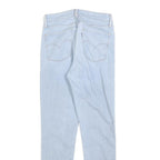 LEVI'S 721 Womens Jeans Blue Slim Skinny Denim Light W27 L28 Stretch Cotton