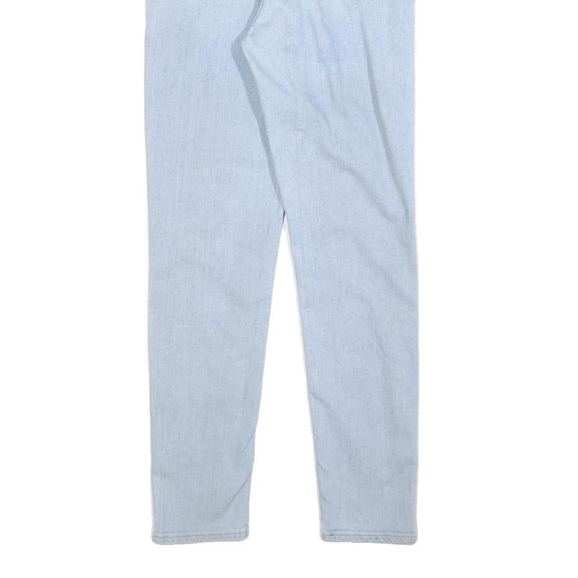 LEVI'S 721 Womens Jeans Blue Slim Skinny Denim Light W27 L28 Stretch Cotton