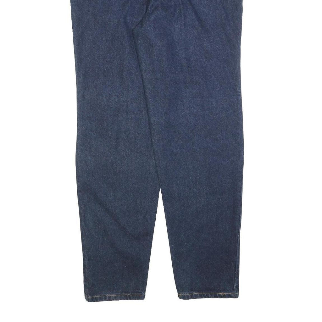 COSMOS Womens Jeans Blue Regular Straight Denim Medium W30 L32 Classic Fit Zip