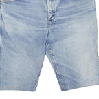 WRANGLER Womens Denim Blue Casual Shorts L W38 Cotton Blend Summer Fashion