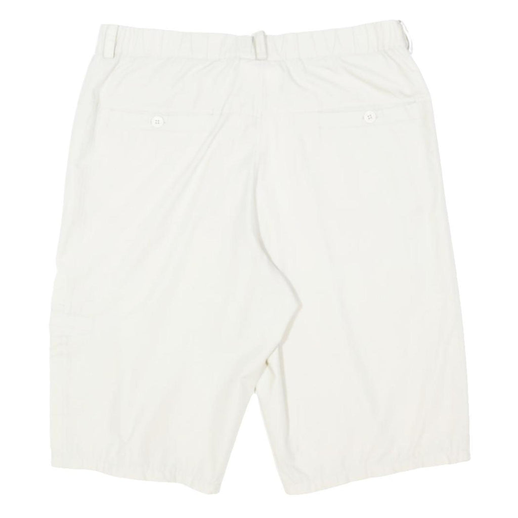 UMBRO Mens Shorts White Casual Plain M W32 Lightweight Summer