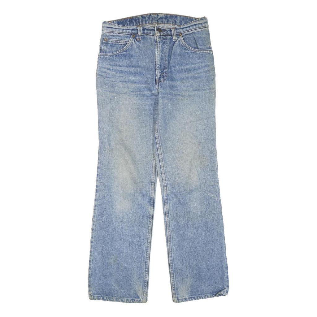 LEVI'S Mens Regular Blue Denim Straight Jeans W30 L30 Classic Cotton Blend Zip