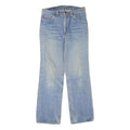 LEVI'S Mens Regular Blue Denim Straight Jeans W30 L30 Classic Cotton Blend Zip