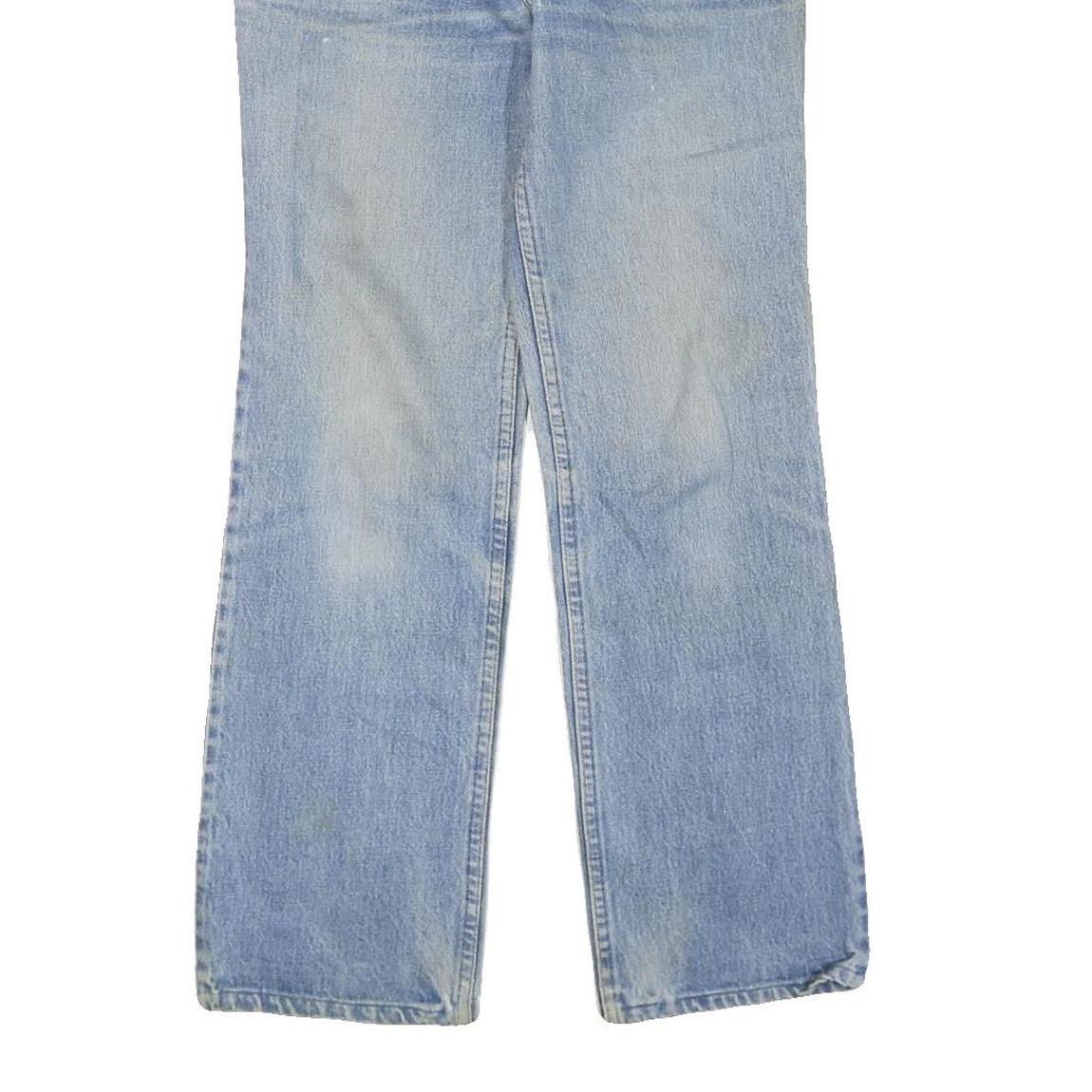 LEVI'S Mens Regular Blue Denim Straight Jeans W30 L30 Classic Cotton Blend Zip