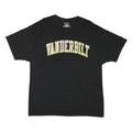 CHAMPION Mens Black Vanderbilt Graphic T-Shirt XL Short Sleeve Crew Neck